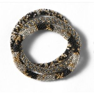 Beaded Bracelet Stack